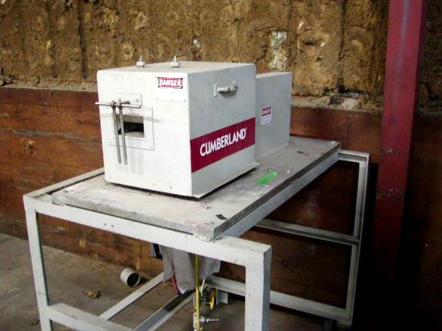 CUMBERLAND Model 4" UTL Pelletizer, 48 knife helical rotor,